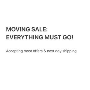 MOVING SALE! Reviewing and accepting most offers!